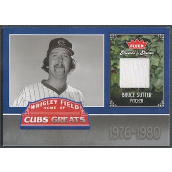 2006 Greats of the Game #BS Bruce Sutter Cubs Greats Memorabilia Pants
