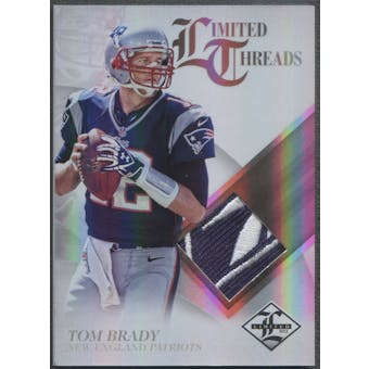 2012 Limited #29 Tom Brady Threads Brand Reebok Logo #1/1