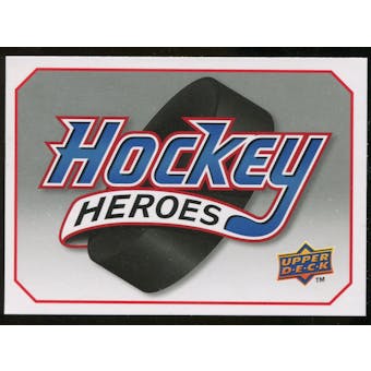 2010/11 Upper Deck Hockey Heroes Steve Yzerman #HH9 Steve Yzerman Header