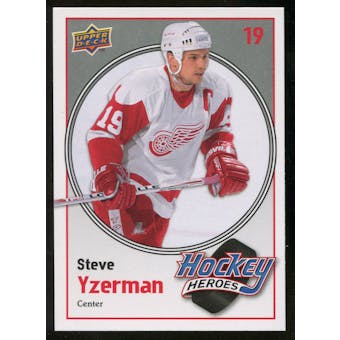 2010/11 Upper Deck Hockey Heroes Steve Yzerman #HH1 Steve Yzerman
