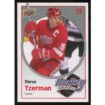 2010/11 Upper Deck Hockey Heroes Steve Yzerman #HH2 Steve Yzerman