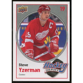 2010/11 Upper Deck Hockey Heroes Steve Yzerman #HH4 Steve Yzerman