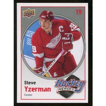 2010/11 Upper Deck Hockey Heroes Steve Yzerman #HH5 Steve Yzerman