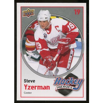 2010/11 Upper Deck Hockey Heroes Steve Yzerman #HH6 Steve Yzerman