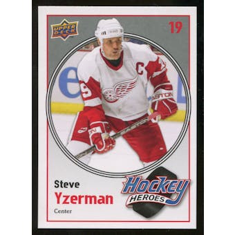 2010/11 Upper Deck Hockey Heroes Steve Yzerman #HH7 Steve Yzerman