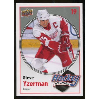 2010/11 Upper Deck Hockey Heroes Steve Yzerman #HH8 Steve Yzerman