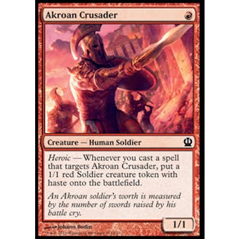 Magic the Gathering Theros Single Akroan Crusader - NEAR MINT (NM)