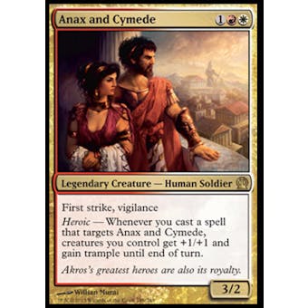 Magic the Gathering Theros Single Anax and Cymede - NEAR MINT (NM)