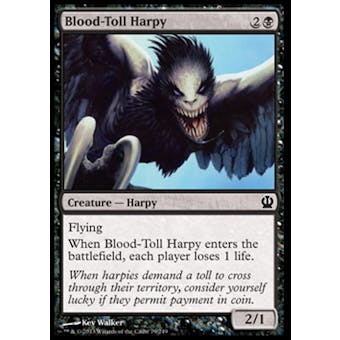 Magic the Gathering Theros Single Blood-Toll Harpy - NEAR MINT (NM)