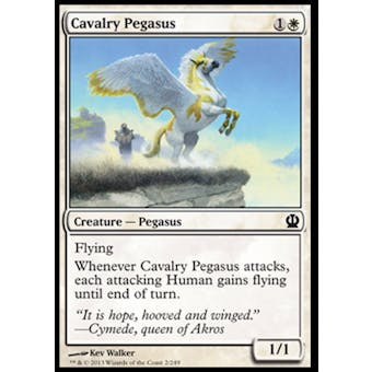Magic the Gathering Theros Single Cavalry Pegasus - NEAR MINT (NM)