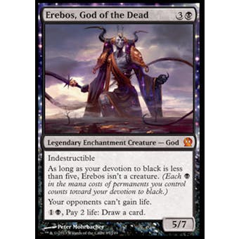 Magic the Gathering Theros Single Erebos, God of the Dead Foil - NEAR MINT (NM)