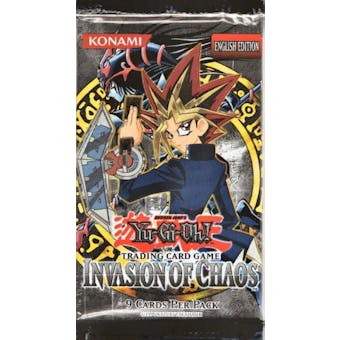 Upper Deck Yu-Gi-Oh Invasion of Chaos Unlimited Booster Pack