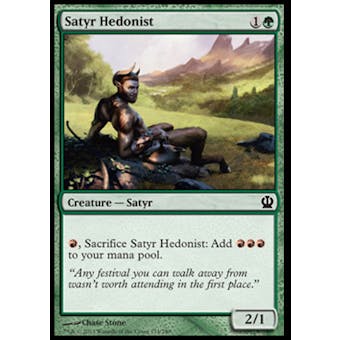 Magic the Gathering Theros Single Satyr Hedonist - NEAR MINT (NM)