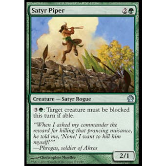 Magic the Gathering Theros Single Satyr Piper - NEAR MINT (NM)