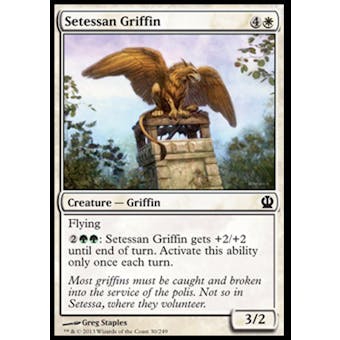 Magic the Gathering Theros Single Setessan Griffin - NEAR MINT (NM)