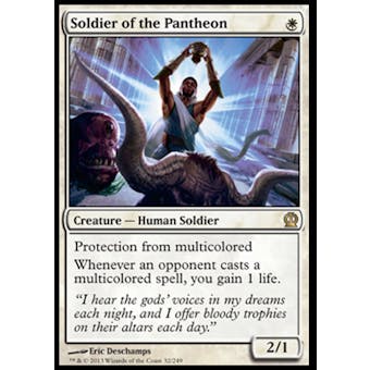 Magic the Gathering Theros Single Soldier of the Pantheon - NEAR MINT (NM)