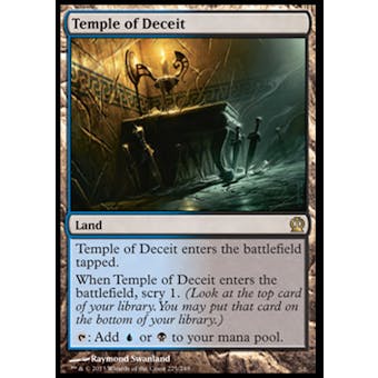 Magic the Gathering Theros Single Temple of Deceit - NEAR MINT (NM)