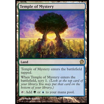 Magic the Gathering Theros Single Temple of Mystery Foil - NEAR MINT (NM)