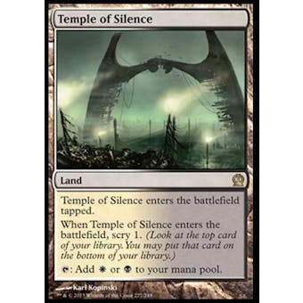 Magic the Gathering Theros Single Temple of Silence Foil - NEAR MINT (NM)