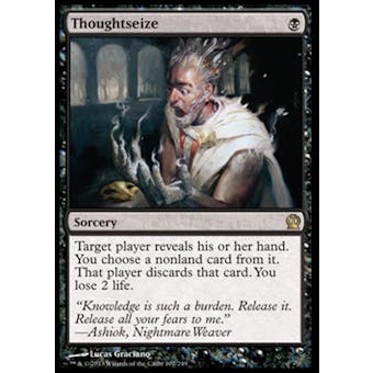 Magic the Gathering Theros Single Thoughtseize - NEAR MINT (NM) Sick Deal Pricing