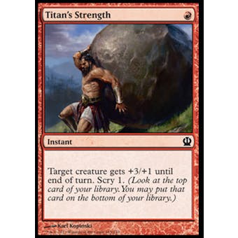 Magic the Gathering Theros Single Titan's Strength - NEAR MINT (NM)