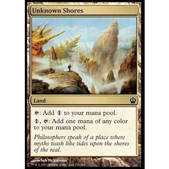 Magic the Gathering Theros Single Unknown Shores - NEAR MINT (NM)