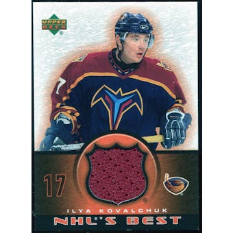 2003/04 Upper Deck NHL Best #NBIK Ilya Kovalchuk