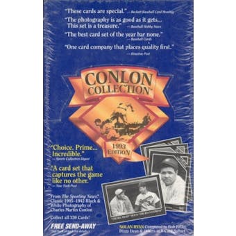 1993 Conlon Collection Baseball Hobby Box