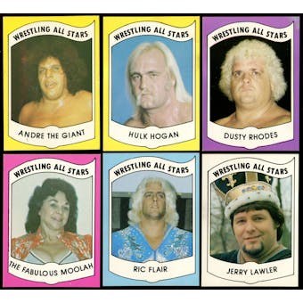 1982 WWF WWE Wrestling All Stars Series A Complete Set