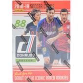 2018/19 Panini Donruss Soccer 11-Pack Blaster Box