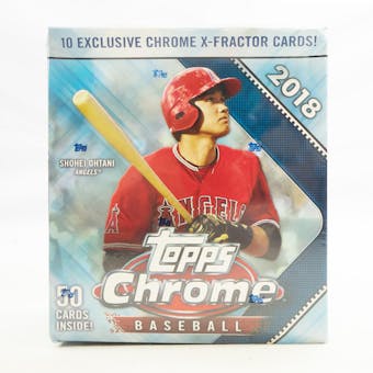 2018 Topps Chrome Baseball Mega Box (Reed Buy)