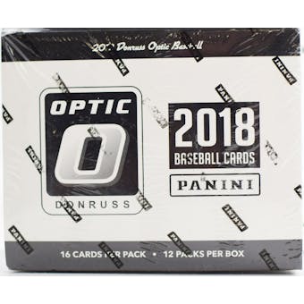 2018 Panini Donruss Optic Baseball Jumbo Fat Pack 12ct Box