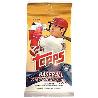 2018 Topps Update Series Baseball Retail Pack