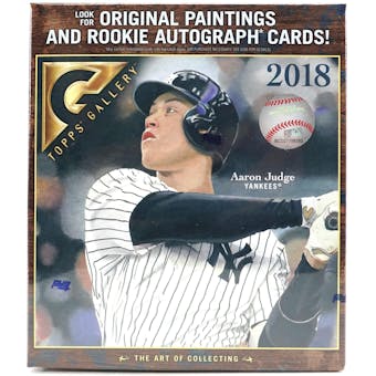 2018 Topps Gallery Baseball Hobby Box