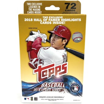 2018 Topps Update Series Baseball Hanger Box (Hall of Fame Highlights!)