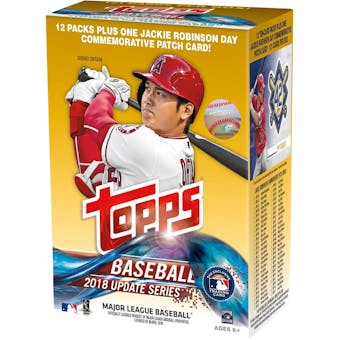 2018 Topps Update Series Baseball 12-Pack Blaster Box (Fanatics)