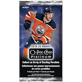 2019/20 Upper Deck O-Pee-Chee Platinum Hockey Hobby Pack