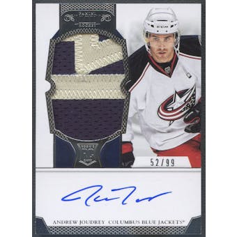 2012/13 Dominion #114 Andrew Joudrey Rookie Patch Auto #52/99