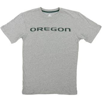 Oregon Ducks Colosseum Gray Colossal Tee Shirt (Adult Large)