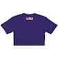 LSU Tigers Colosseum Purple Check Point Dual Blend Tee Shirt (Adult S)