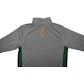 Baylor Bears Colosseum Gray Ridge Runner 1/4 Zip Performance Long Sleeve Shirt (Adult Large)