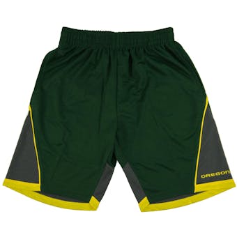 Oregon Ducks Colosseum Green Switchback Shorts (Adult L)