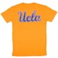 UCLA Bruins Colosseum Yellow Downslope Dual Blend Tee Shirt (Adult S)