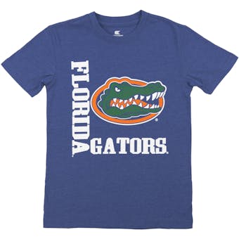 Florida Gators Colosseum Blue Trek Dual Blend Tee Shirt (Youth Small)