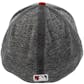 Washington Nationals New Era 39Thirty (3930) Gray Clubhouse Flex Fit Hat (Adult S/M)