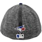 Toronto Blue Jays New Era 39Thirty (3930) Gray Clubhouse Flex Fit Hat (Adult L/XL)