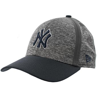 New York Yankees New Era 39Thirty (3930) Gray Retro Clubhouse Flex Fit Hat (Adult L/XL)