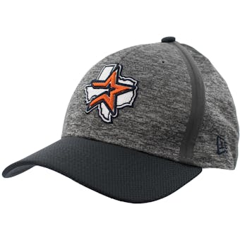 Houston Astros New Era 39Thirty (3930) Gray Retro Clubhouse Flex Fit Hat