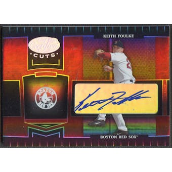 2004 Leaf Certified Cuts #33 Keith Foulke Marble Signature Auto #014/100