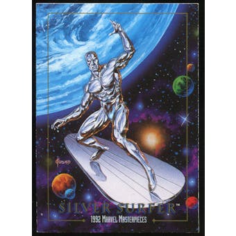 1992 Fleer Marvel Masterpieces Promos #4 Silver Surfer (CBG)